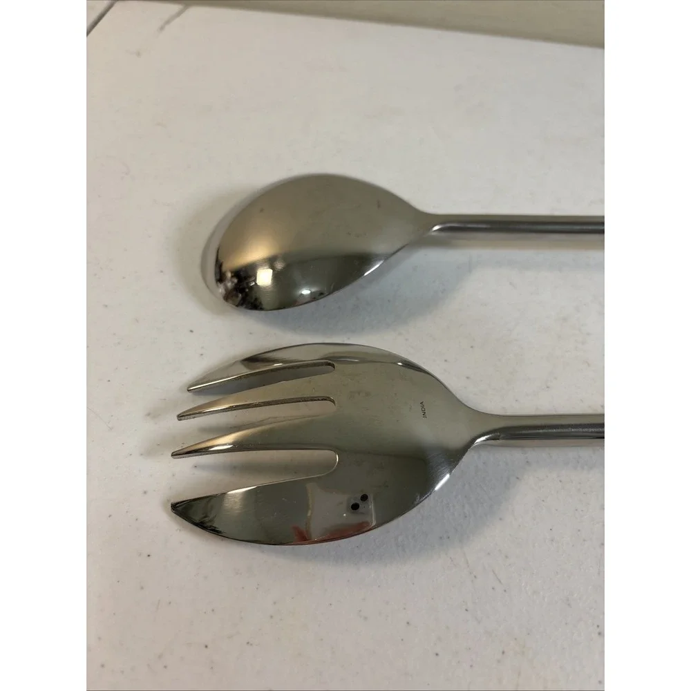 Pottery Barn Madena Salad Serving Utensil Kit 16